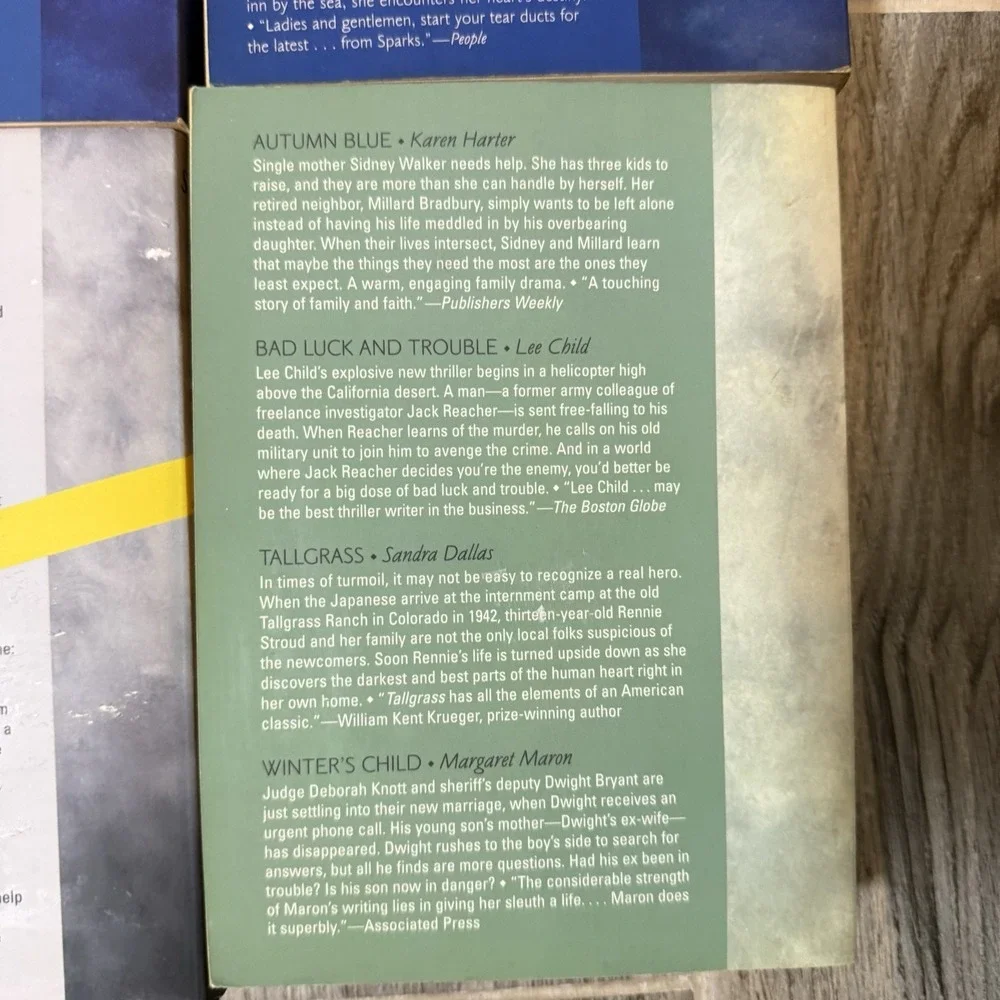Readers Digest Select Edition‎ Book Lot (8) 2006-08, 2010, 2012